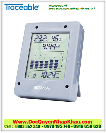 Traceable 6530, Nhiệt kế với dải đo 0ºC đến 55ºC, 6530 Traceable @ Digital Monitoring Barometer